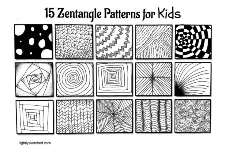 Zentangle For Kids, Zentangle Heart, Drawing Utensils, Easy Zentangle Patterns, Mindfulness Activities For Kids, Easy Zentangle, Heart Craft, Easy Drawings For Beginners, Contour Lines