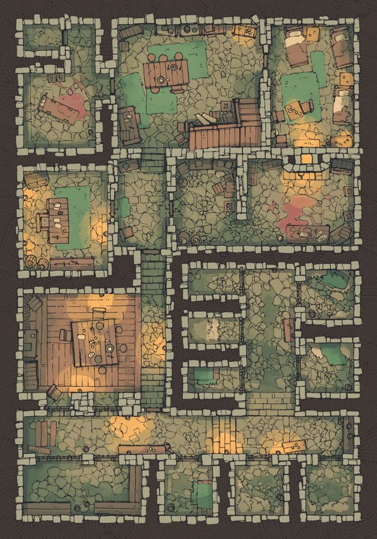 an overhead view of a game map