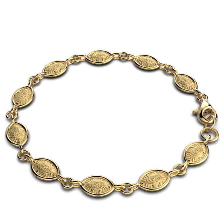 Discover our exquisite Italian Gold Bracelet, a true masterpiece of craftsmanship and elegance. Crafted in your choice of 14k or 18k solid gold, this Baroque Style Link Bracelet is a radiant symbol of luxury and style. The Baroque-style links are reminiscent of the grandeur of the Baroque era, with their intricate and ornate design. This bracelet is a blend of classic charm and modern sophistication, making it the perfect accessory for any occasion. 7.5 inch length -18,5 cm- 18k or 14k solid gol Elegant Engraved Oval Link Sterling Silver Bracelet, Elegant Engraved Sterling Silver Oval Link Bracelet, Luxury Oval Gold Plated Bracelets, Luxury Gold Plated Oval Bracelets, Engraved Yellow Gold-plated Bracelets, Luxury 14k Gold Oval Bracelet, Engraved Yellow Gold Plated Bracelets, Engraved Oval Yellow Gold Bracelet, Luxury Engraved Oval Bracelets