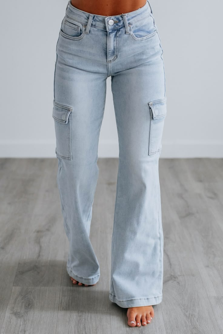 Leigh Risen Cargo Jeans