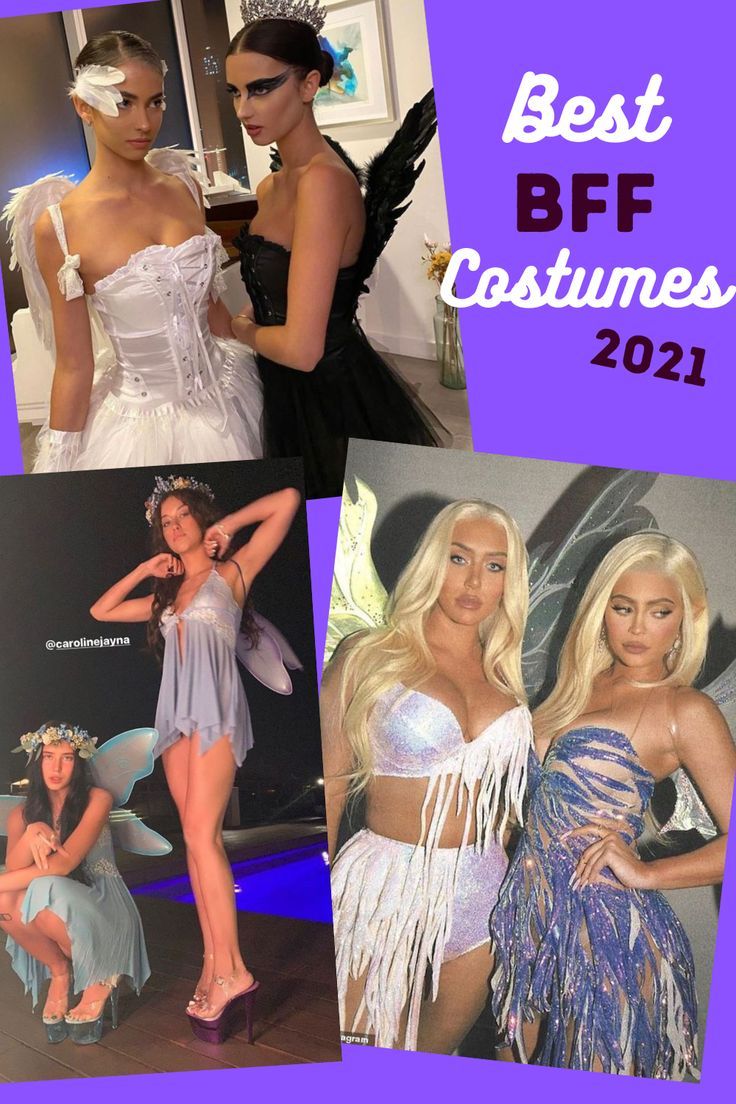 duo costumes for girl best friends for halloween 2021 Halloween Costume Ideas For Best Friends, Pair Halloween Costumes, Cheap Halloween Costumes Diy, Friend Halloween Costumes, Two Person Halloween Costumes, Halloween Costumes For Brunettes, Partner Halloween Costumes, Best Friend Halloween, Masquerade Halloween Costumes