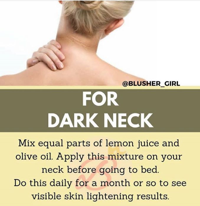 Remedy For Dark Neck, Dark Neck Remedies, Get Rid Of Dark Neck, Dark Neck, Ayurvedic Skin Care, About Skincare, Natural Skin Care Ingredients, Clear Healthy Skin, Natural Skin Care Remedies