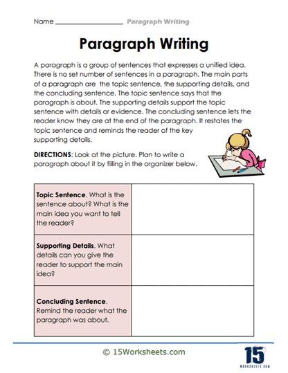 an interactive writing activity for the classroom to teach how to write paragraphs and compare with other texts