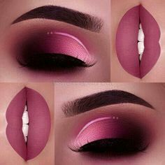 Maquillage Kylie Jenner, Rosa Make-up, Lipstick Colour, Make Up Designs, Makeup Ojos, Maquillage On Fleek, Makeup Tip, Neon Makeup, 2019 Makeup