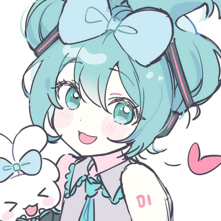 Miku Hatsune Chibi, Cute Drawlings, Miku Hatsune Vocaloid, Vocaloid Characters, Cute Doodle Art, Cute Art Styles, Cute Chibi, Anime Couples Drawings, Cute Anime Pics