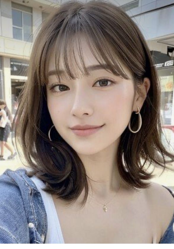 Asian Layered Hair Medium, Hair Styles Asian, Short Cut Hair, Japanese Haircut, Picture Day Hair, Korean Short Hair, Hair Catalog, Haircuts For Medium Hair, Asian Hair