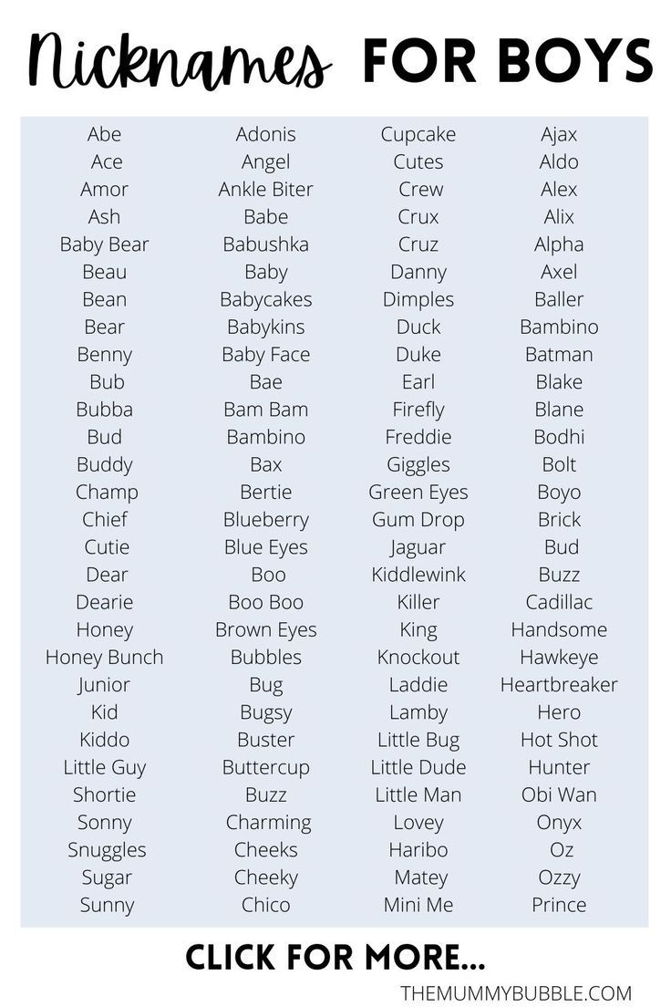 the names for boys that are in different font styles and colors, with an arrow pointing to