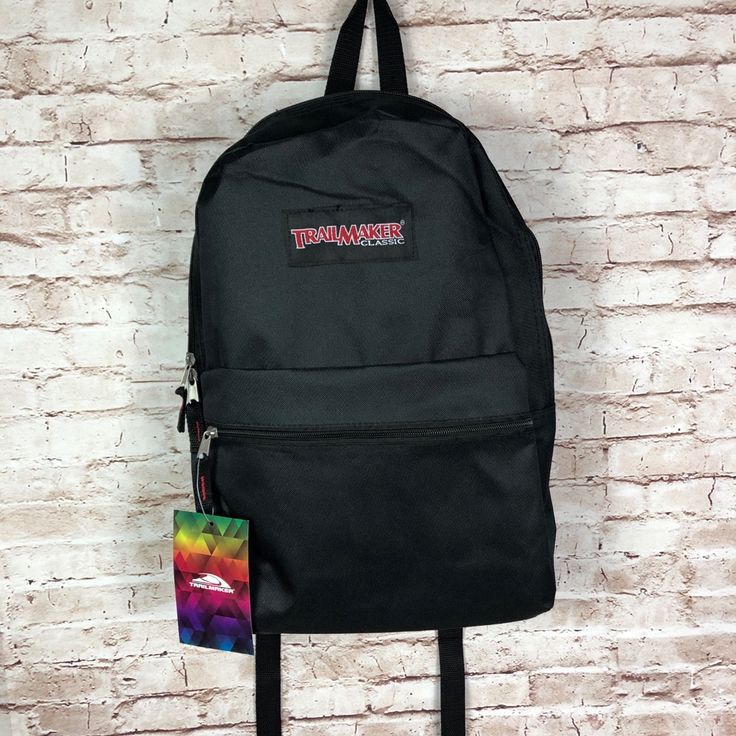 Brand New With Tags No Flaws Black Outdoor Bag For End Of School Year, Back To School Black Backpack, Black Backpack For End Of School Year Outdoor, Kids Accessories, Black Red, Bag Accessories, Kids Shop, Black And Red, Backpacks