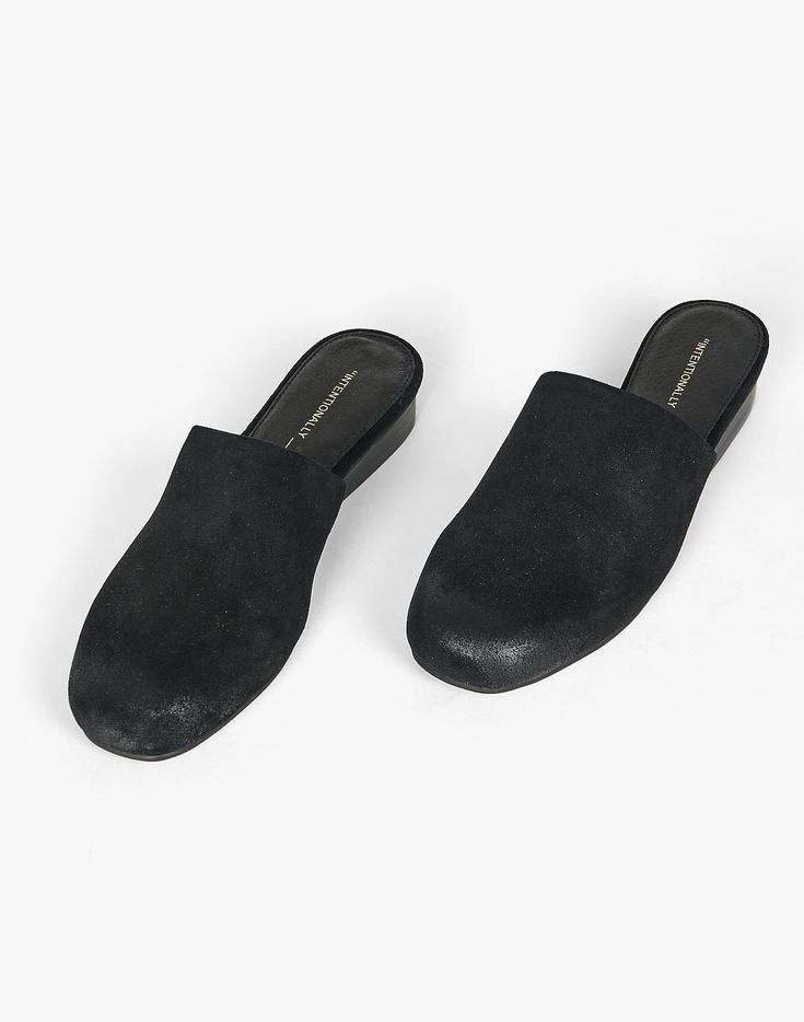 Intentionally Blank Suede Touch Mules Intentionally Blank, Slip On Mules, Make Design, Low Heels, Shoe Brands, Mule Shoe, Madewell, Personal Style, Slippers