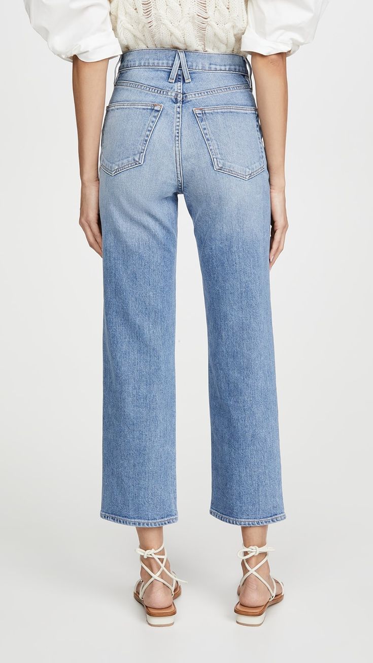 SLVRLAKE London Crop Jeans | Shopbop Chic Mid-rise Jeans With Zip Fly, Stretch Cropped Denim Jeans With Straight Hem, Medium Wash Mid-rise Flare Jeans, Denim Blue Jeans With Zip Fly, Stretch Straight Leg Jeans With Zip Fly, Relaxed Fit Mid-rise Jeans With Zip Fly, Stretch Straight Leg Jeans With Button Zip Fly, Mid-rise Cotton Jeans With Zip Fly, Straight Jeans With Button Zip Fly For Spring