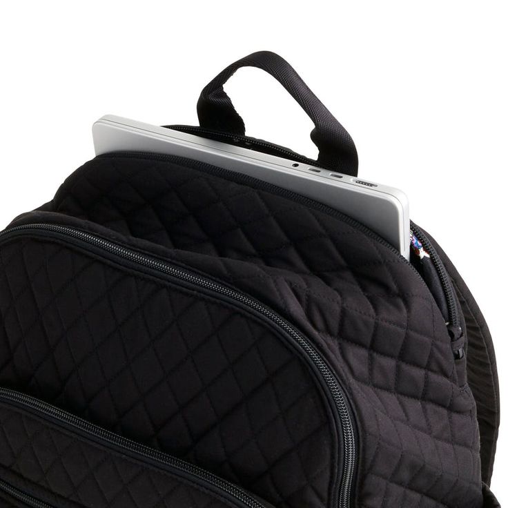 Elevate your daily commute or travel experience with our versatile Bancroft Backpack. Designed with modern requirements in mind, this backpack combines functionality, style and durability to meet all your daily needs. Whether you're heading to the office, attending classes, or traveling for business or pleasure, the Bancroft Backpack is the perfect companion. Stylish, functional and durable, it's the ideal choice for those who refuse to compromise on quality or style. Vera Bradley Bancroft Backp Black Backpack Luggage For Commuting, Classic Everyday Backpack Luggage, Versatile Backpack Luggage With Anti-theft Pocket, Black Standard Backpack For Commuting, Versatile Anti-theft Backpack Luggage, Black Backpack Luggage For On-the-go, Versatile Backpack Luggage For Commuting, Versatile Commuting Backpack With Luggage Sleeve, Versatile Backpack With Luggage Sleeve For Commuting