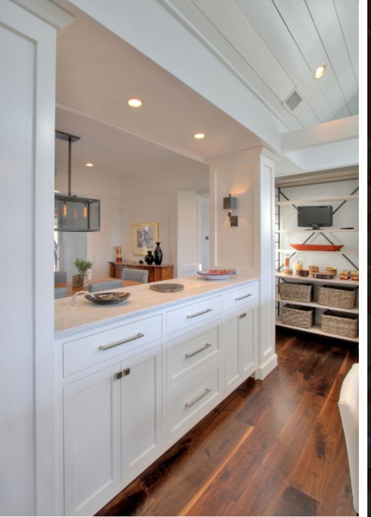 the kitchen is clean and ready to be used for cooking or baking, as well as other things