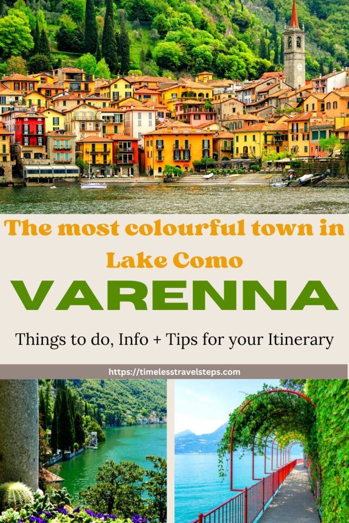 the most colorful town in lake como varrenna things to do, infos and tips for your itinerary