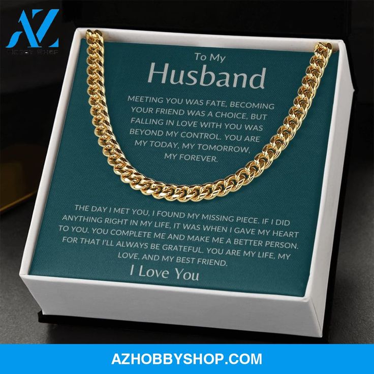 Give your special someone a classic necklace that shows off their strength and style! Our Cuban Link Chain is the perfect gift for any occasion, including birthdays and holidays. Available in polished stainless steel or 14K yellow gold, you can be sure this wonderfully weighted necklace will be a staple piece in their wardrobe. And since the chain is adjustable, this necklace will look spectacular on everyone who wears it. Polished stainless steel and 14k yellow gold over stainless steel Adjustable length: 18" - 22" (45.72 cm - 55.88 cm) Chain width: 5 mm Weight: 28.5 grams (1.005 oz) Parrot clasp Your piece is lovingly packaged in a complimentary soft touch box for easy gifting. Elevate your presentation by upgrading to the mahogany style luxury box, which features a brilliant LED spotlig Title Boxing, Always Be Grateful, You Are My Life, Classic Necklace, Led Spotlight, Cuban Link Chain, Luxury Boxes, Polished Stainless Steel, Cuban Link