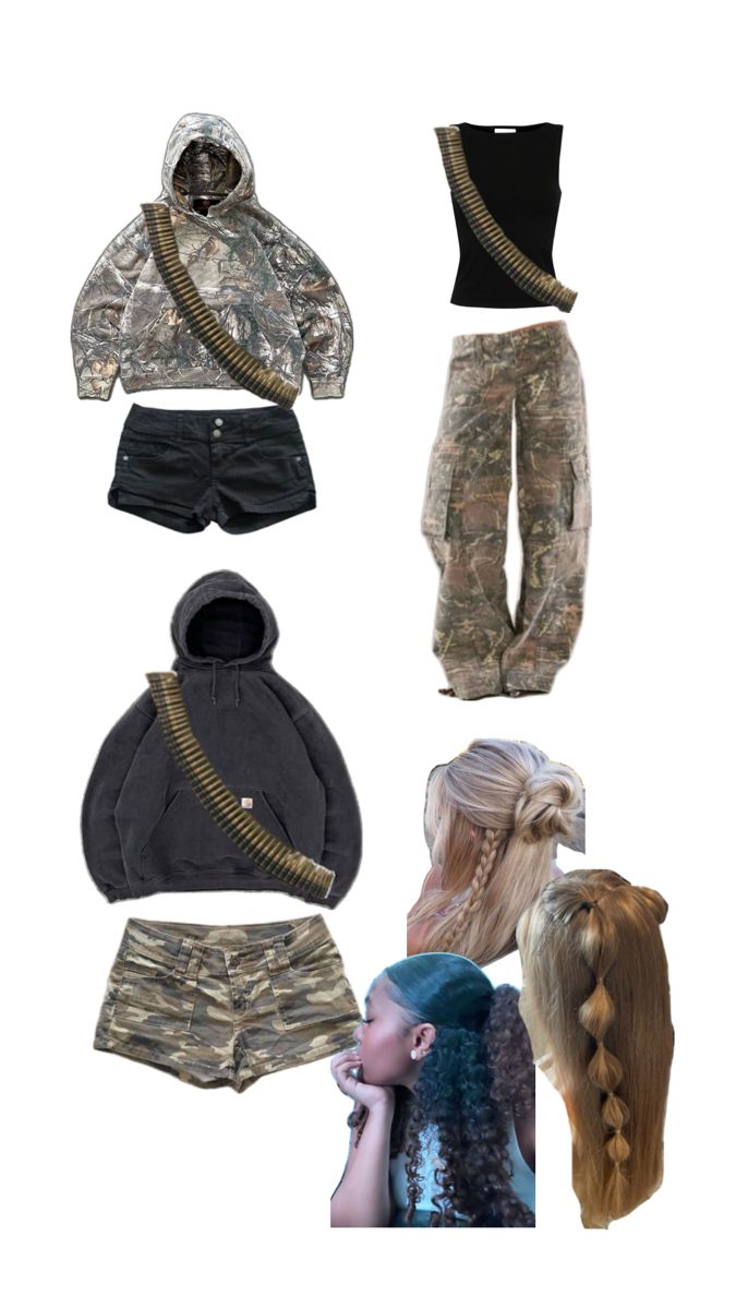 several different types of clothing and accessories for children to wear on the same day or night