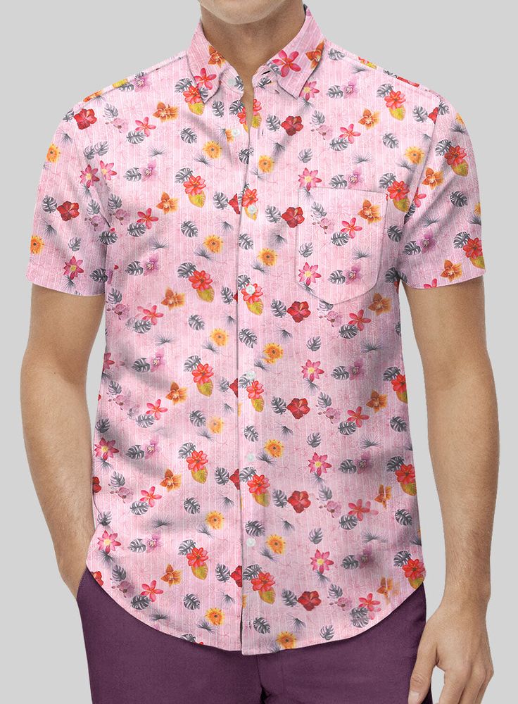 Prepare for a delightful tropical retreat with our Leggiuno Cotton Edga Shirt. Custom-built from airy cotton fabric, it bestows a poised appearance that remains impeccably fresh throughout the day. The vivacious tropical print atop a pink-striped canvas imparts a dash of paradise to your attire.    Whether meandering along the shoreline, indulging in poolside libations, or infusing a touch of island charm into the office ambiance, this shirt stands as your quintessential fashion ally.   Made acc Tropical Retreat, Herringbone Tweed Jacket, White Oxford Shirt, Tweed Pants, J Black, Oxford White, Herringbone Tweed, Checked Jacket, Green Suit