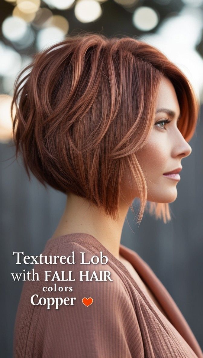 Is the Choppy Pixie with Fall Hair Colors Copper Your Next Go-To Style? 🔍 Short Copper Hair With Blonde Highlights, Short Bob With Highlights, Copper Bob Hair, Short Copper Hair, Maroon Highlights, Fall Hair Colors Copper, Jayne Matthews, Choppy Pixie, Good Haircut