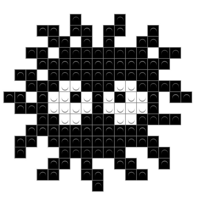 an abstract black and white pattern made up of squares