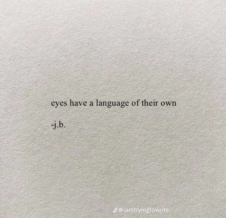 an old book with the words eyes have a language of their own j i b