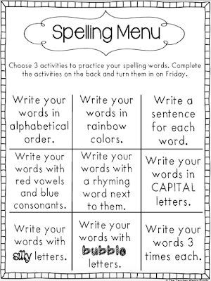 a printable spelling game for students to practice spelling