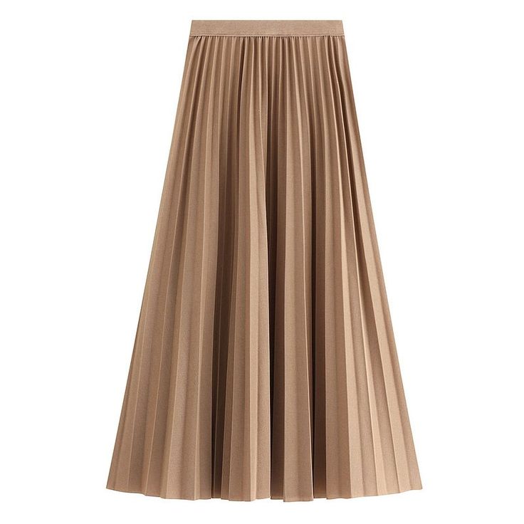 F00234262-600 A Line Midi Skirt, Skirt Streetwear, Cheap Skirts, Pleated Midi Skirt, Black Skirt, A Line Skirts, Pleated Skirt, Waist Skirt, Women's Skirt