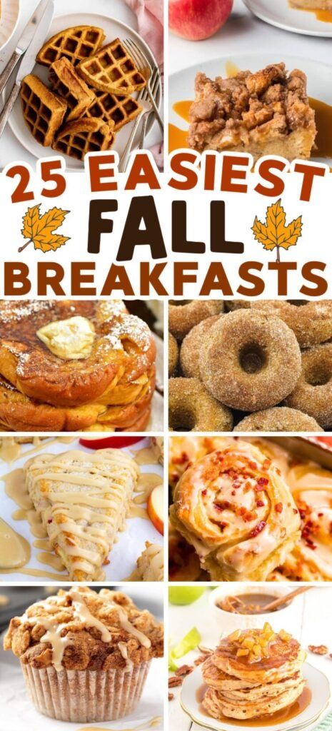 25 easy and delicious fall breakfasts