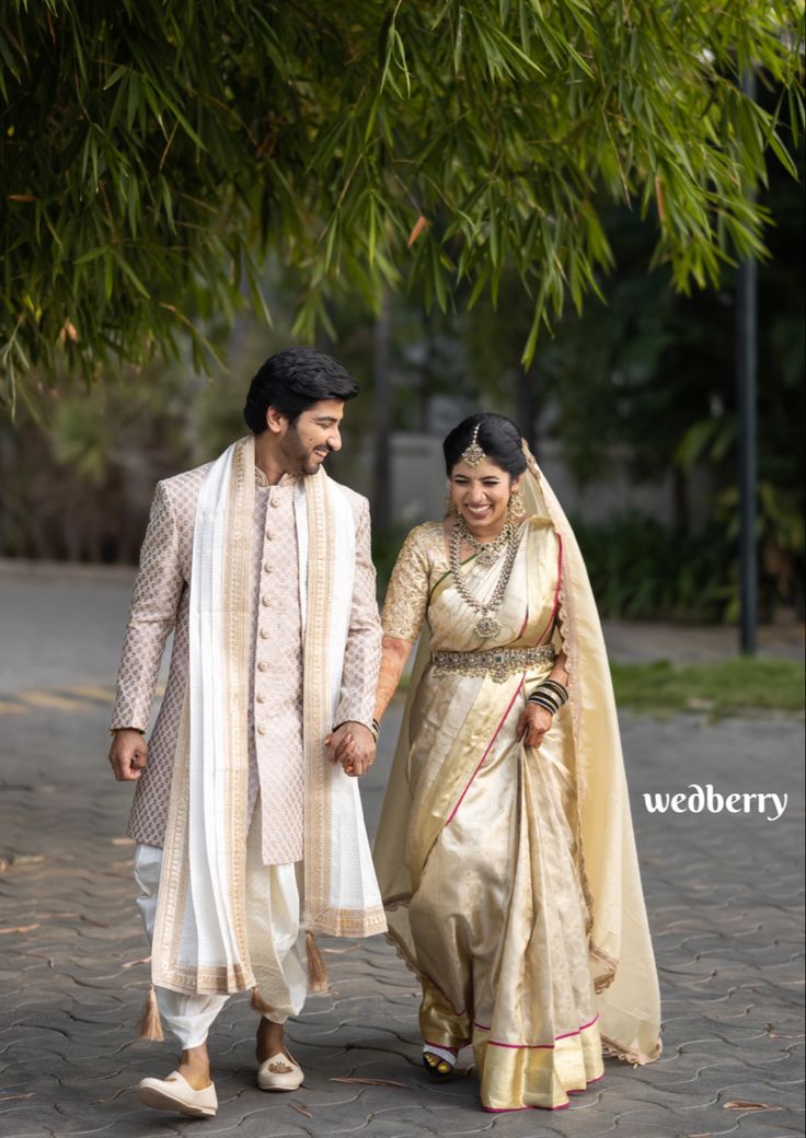 White pattu saree
Offwhite Kanjeevaram saree
Bridal pattu saree
Victorian diamonds
Polki jewellery 
Gold jewellery 
Bridal photography
Bridal hairstyle 
Bridal makeup
Veil
Poses
Bridal poses South Indian Groom Look, Men Bridal Wear Indian, Telugu Groom Outfit, Simple Telugu Bride, South Indian Couple Wedding Outfit, Bride And Groom South Indian Wedding Outfit, Bridegroom Outfits For Wedding, Groom South Indian Wedding Outfits, South Indian Groom Wear Wedding