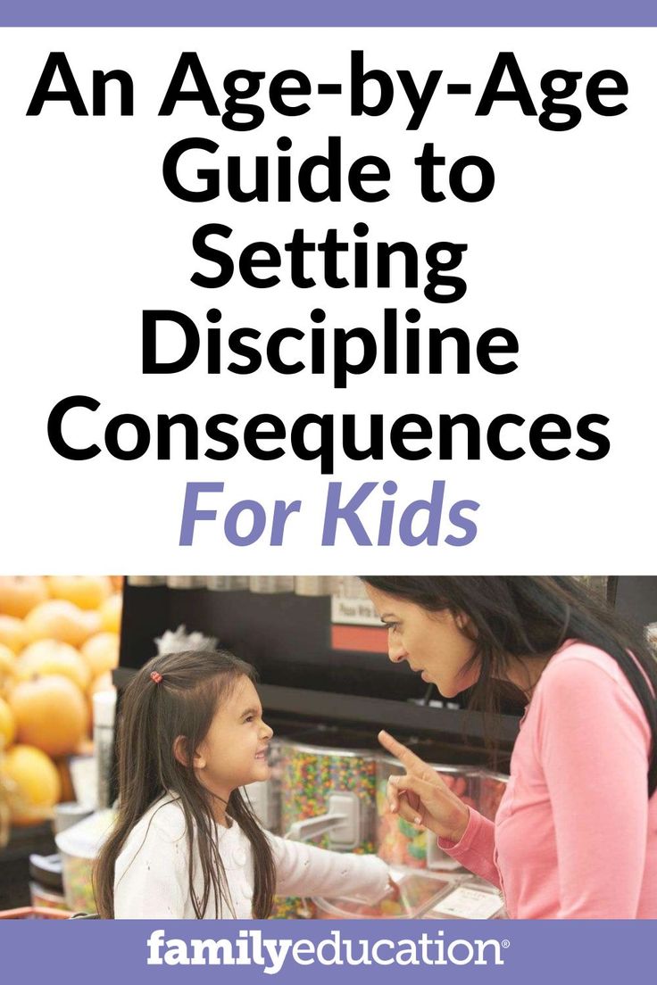 an age - by - age guide to setting disposing consequents for kids