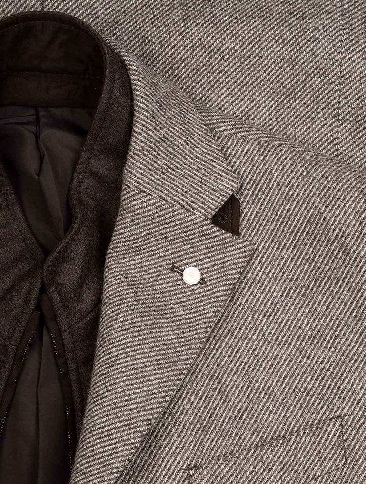 This single breasted twill overcoat from Lubiam is a true reflection of Lubiam’s dedication to genuine design, fine materials and exceptional craftsmanship. A classic single breasted overcoat such as this is a must-have staple in every wardrobe that can be worn for any occasion. This overcoat is crafted in a gorgeous wool from Loro Piana, utilising their well-known Storm System which makes the coat waterproof while still retaining a soft and luxurious feel to the fabric. The pronounced twill wea Coat Waterproof, Winter Layers, Loro Piana, Single Breasted, Your Style, Blazer, Wool, Wardrobe, Fabric