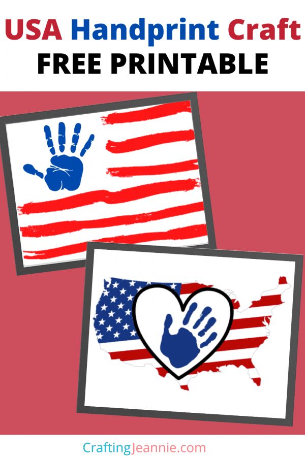 Patriotic Kids Craft Flag Crafts For Toddlers, Usa Flag Craft Preschool, Memorial Crafts For Preschoolers, Handprint Flag Craft, Veterans Day Crafts For Kids Toddlers, Easy Veterans Day Crafts For Toddlers, Veterans Day Toddler Craft, Fourth Of July Crafts For Kids Handprint, Veterans Day Handprint Craft