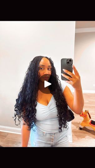 20K reactions · 1K shares | Do my hair with me , half sewin half knotless braids .. when I tell you it saved me time & money ! I LOVE IT 🤩

#knotlessbraids #grwm #halfbraidshalfweave #bohoknotlessbraids | Ragan James Half Knotless Braids, Do My Hair With Me, Sew Ins, Cool Braid Hairstyles, Cool Braids, Knotless Braids, Braid Hairstyles, Hair A, Me Time