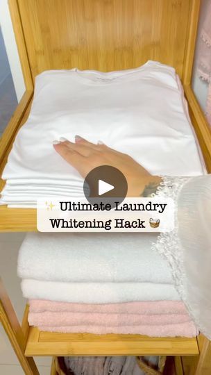 166K views · 2.1K reactions | Looking for the secret to whiter whites? This ultimate hack will brighten your clothes like never before! 🧺✨#LaundryHacks #WhiterWhites #CleaningTips #HomeHacks #LaundryEssentials | Carolina McCauley | Royalty Free Music Background · Lazy Days Lofi (Royalty Free Music) Laundry Room Closet Ideas, Laundry Whitening, Whiter Whites, Carolina Mccauley, Room Closet Ideas, Laundry Room Decor Ideas, Laundry Room Organization Ideas, Laundry Room Design Ideas, Laundry Room Closet