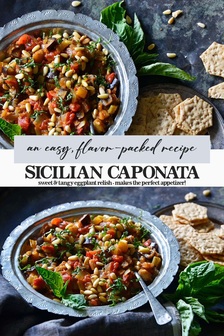 an easy and delicious recipe for sicilian caponata