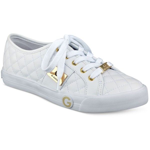 G by Guess Byrone Quilted Lace-Up Sneakers (171.775 COP) ❤ liked on Polyvore featuring shoes, sneakers, white, laced sneakers, g by guess shoes, g by guess sneakers, quilted sneakers and white shoes Platform Tennis Shoes, Guess Sneakers, Tennis Shoes Outfit, Guess Heels, Chic Sneakers, Quilted Pattern, Womens Athletic Shoes, Guess Shoes, Hot Shoes