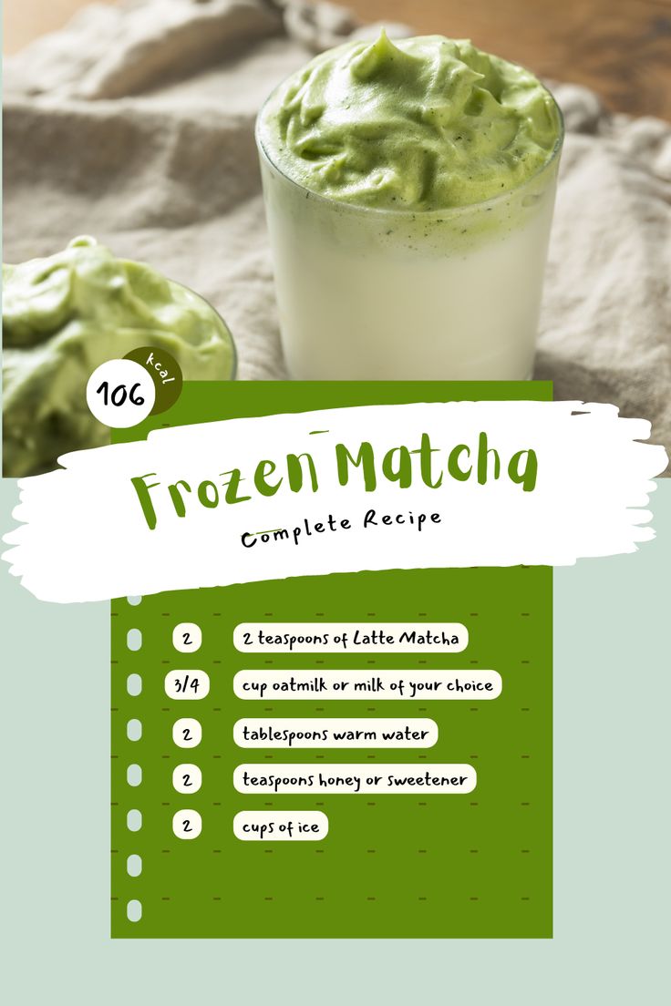 frozen matcha latte recipe Frozen Matcha Latte, Best Matcha Latte Recipe, Barista Recipes, Coffe Drinks, Barista Recipe, Lattes At Home, Matcha Drink Recipes, Matcha Green Tea Recipes, Vegan Shakes