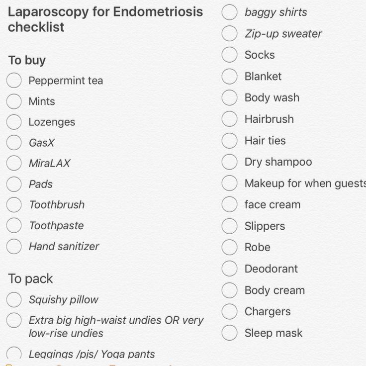 Laparoscopy for endometriosis hospital bag checklist Surgery Bag Checklist, Hospital Bag Checklist For Surgery, Hospital Bag Surgery, Hospital Bag Checklist Surgery, Surgery Checklist, Endo Surgery, Surgery Prep, Hospital Surgery, Endo Diet