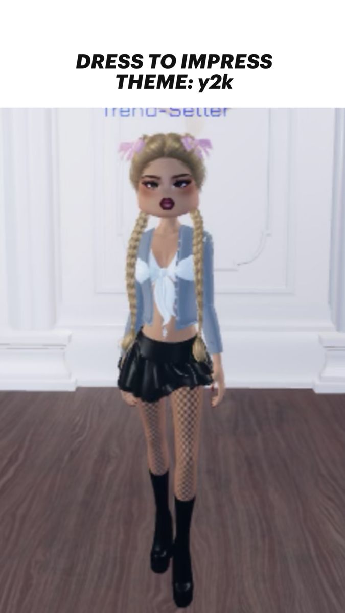 an animated doll wearing fishnet stockings and tights