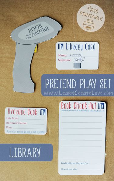 the back of a cardboard box with some stickers and labels on it that say pretend play set