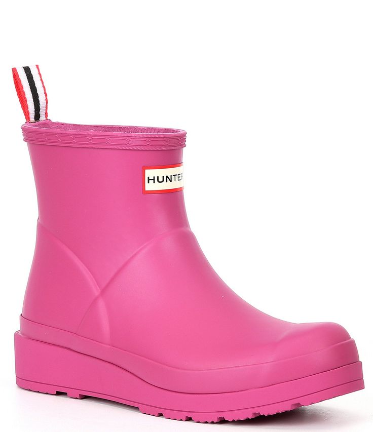 Shop for Hunter Play Boot Short Waterproof Wedge Rain Boots at Dillard's. Visit Dillard's to find clothing, accessories, shoes, cosmetics & more. The Style of Your Life. Pink Weatherproof Winter Boots, Pink Weatherproof Boots For Outdoor, Pink Weatherproof Outdoor Boots, Pink Insulated Outdoor Boots, Pink Weatherproof Boots For Outdoor Activities, Hunter Play Boots, Hunter Short Boots, Hunter Short, Short Rain Boots