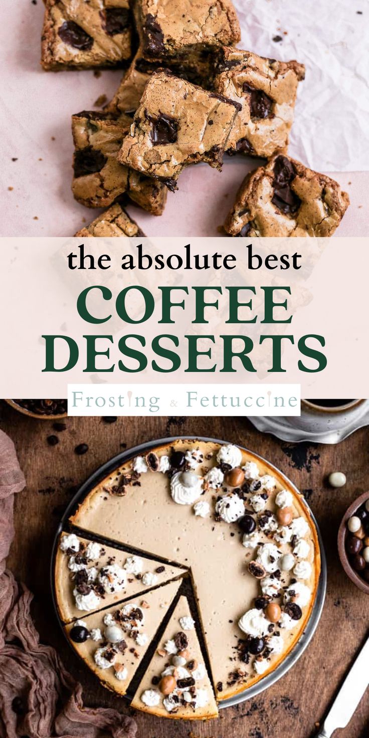 the absolute best coffee desserts from around the world