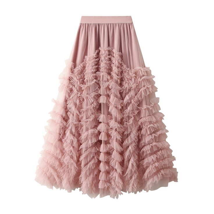 F00207689-100 Tulle Long Skirt, Cake Skirt, Tulle Maxi Skirt, Fairy Skirt, A Line Maxi Dress, Fishtail Skirt, Party Skirt, Gorgeous Cakes, Mid Length Skirts