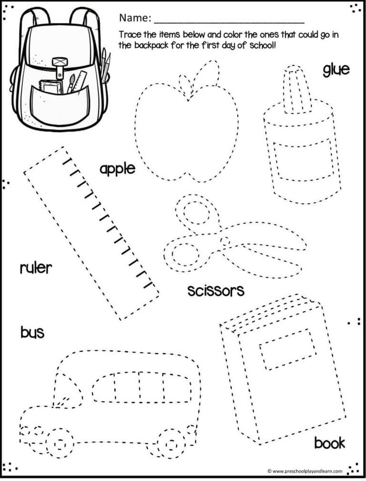 the worksheet for children to learn how to write and draw letters with pictures