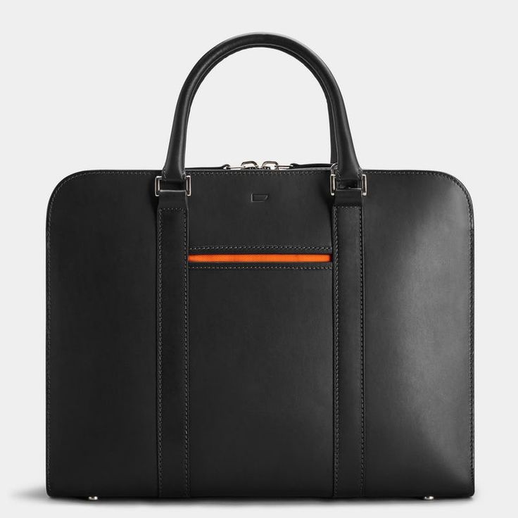 Slim Leather Briefcase Palissy | Carl Friedrik™ Office Bags For Women, Leather Business Bag, Leather Briefcase Men, Office Bag, Briefcase For Men, Personal Portfolio, Mens Leather Bracelet, Modern Gentleman, Mens Leather Bag