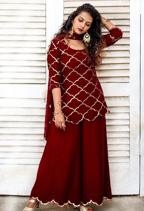 Top 71 Best Sharara Suit- Latest and Trending | ShaadiSaga Gharara Designs, Orang India, Sharara Designs, Gaun Fashion, Indian Salwar Kameez, Pakistani Dresses Casual, Kurti Designs Party Wear, Designer Party Wear Dresses, Stylish Party Dresses