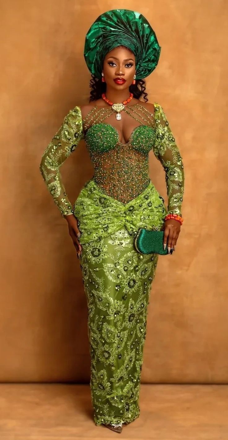 Nigerian Traditional Attire, Lace Asoebi, Aso Ebi Lace Styles, Aso Ebi Lace, Ankara Long Gown, Ankara Long Gown Styles, Traditional Marriage, Best African Dresses, Ankara Style