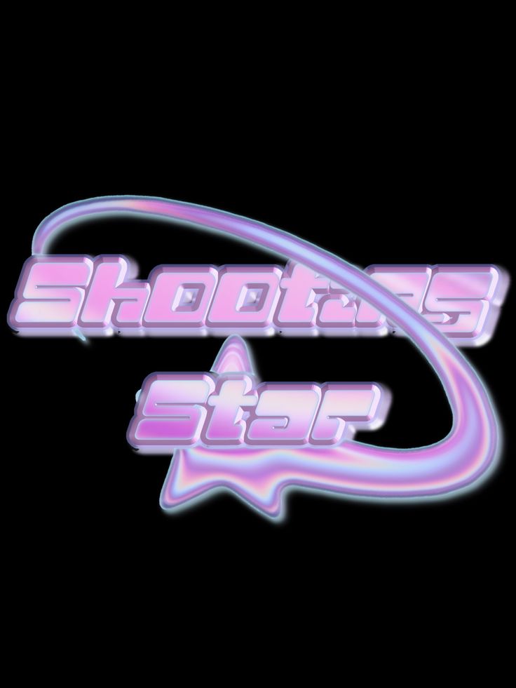 the logo for shooting star, which has been changed to pink and purple with an arrow