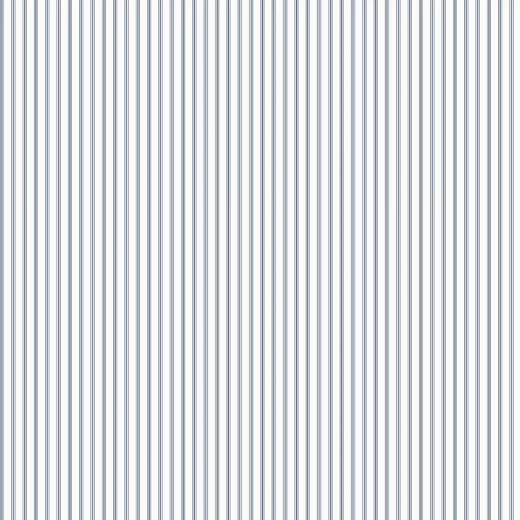 a blue and white striped wallpaper with vertical lines