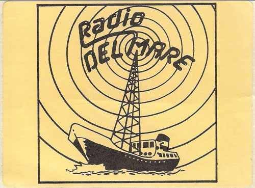 an old advertisement for radio telephone with a boat in the water