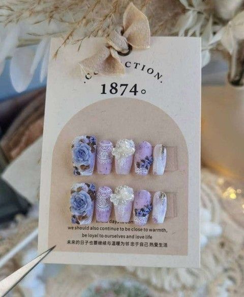 Coquette Lace 3D Flower Press On Nails Set
.
.
.
#threefleas #NailArt #PressOnNails #LuxuryNails #NailDesign  #NailGoals #coquettecore Flower Press, Nails Set, Luxury Nails, Pressed Flowers, Press On Nails, Promotion, Nail Designs, Nail Art, Nails