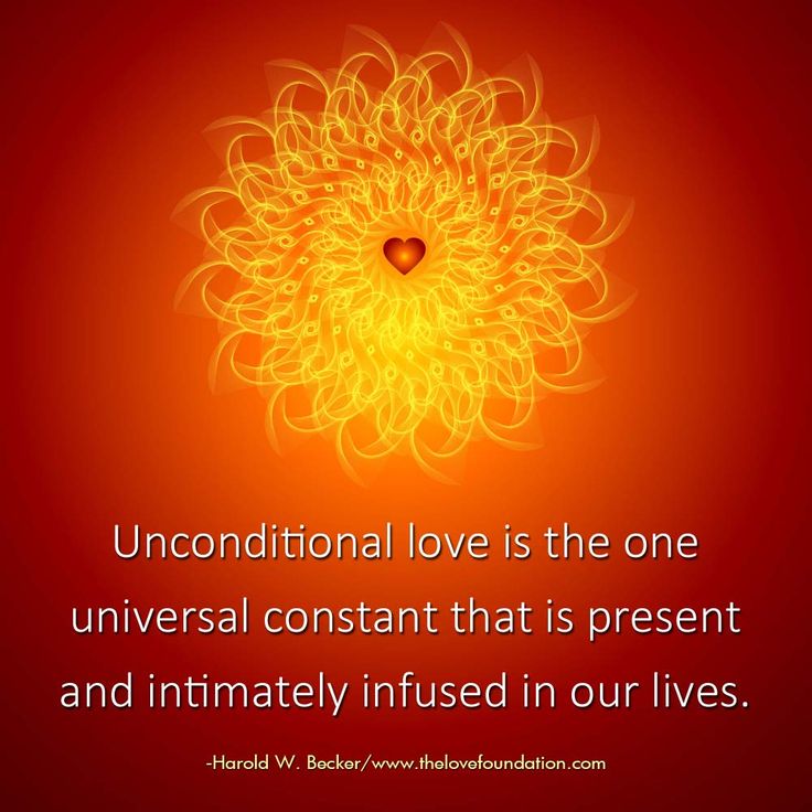 an orange and red background with a quote on it that says, unconventional love is the one universal constant that is present and intimately infused in our lives